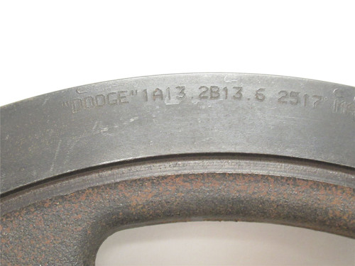 Dodge 118342; Bushed V-Belt Pulley 1Gr; A; B; 1A13.2B13.6-2517