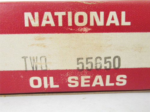 National 55650; Box-2 Oil Seal; 4.380"OD; 0.625"W