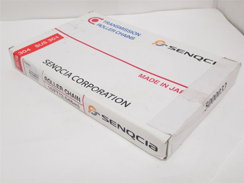 Senqcia 60RIV-304SS; Riveted Mega-Chain #60; SS-304; 10'L