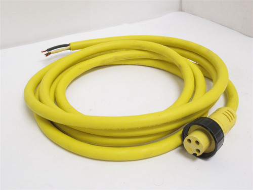 Woodhead 1300000044; QC Cordset 32324; 3P; Female; 12' Long