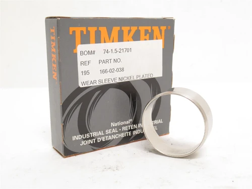 Timken J1101; Wear Sleeve; 1-1/2"ID x 1-5/8"ODn Nickel Plate