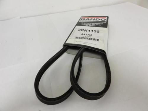 Bando 3PK1150; Serpentine Belt 453K3; 3-ribs 45.3"L; 2JZF3