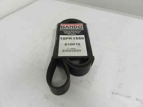 Bando 10PK1550; Serpentine Belt; Industry Number 610K10