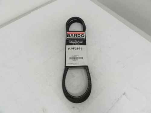 Bando 2EDF8; Auto V-Belt; Industry Number RPF2595