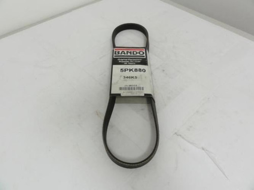 Bando 5PK880; Serpentine Belt; Industry Number 346K5
