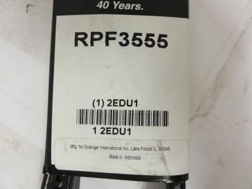 Bando 2EDU1; Auto V-Belt; Industry Number RPF3555