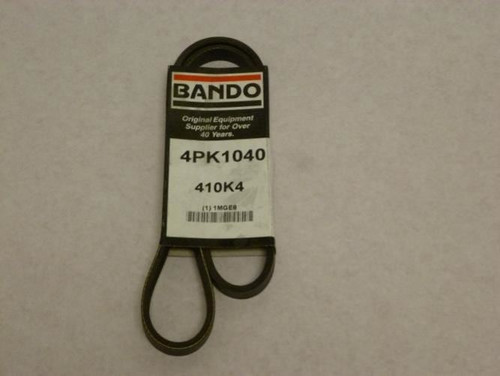 Bando 410K4; Serpentine Belt; 4PK1040