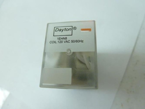 Dayton 1EHN8; Relay; Coil: 120VAC