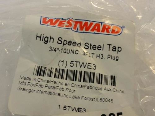 Westward 5TWE3; Tap; 3/4-10; 3 Flute