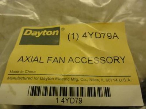 Dayton 4YD79A; Axial Fan Cordset 24"