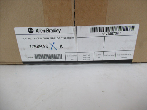 Allen-Bradley 1768PA3A; Power Supply AC/DC 24V 60W Din Rail