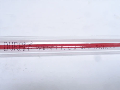 Duran 1540101614; Lot-2 Redline Gauge Glass 5/8"OD x 11-1/2"L