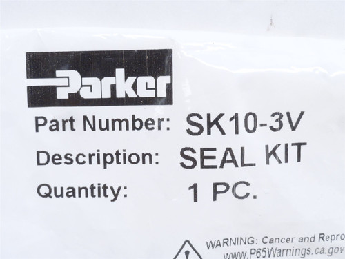Parker SK10-3V; Seal Kit For CSH101B Cartridge Style Valves