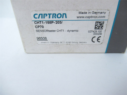 Captron CHT1-158P-203/CP70; Sensor Switch Pushbutton