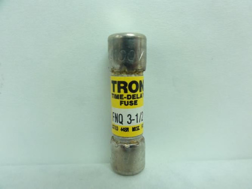 Tron FNQ-3-1/2; Time Lag Fuse; 500V; 3.5A
