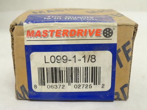 Masterdrive L099 1-1/8; Jaw Coupler Hub; 1-1/8"ID; 2.53" OD