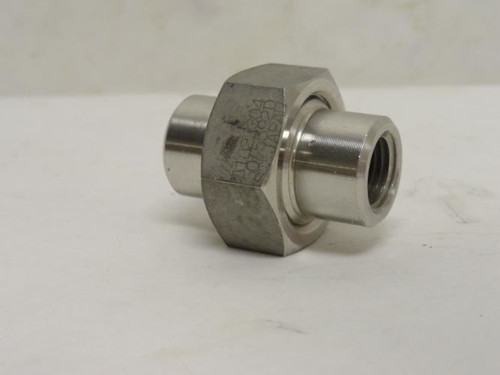 Industry-Std 1LUE5; Pipe Union; SS-304; 1/4 FNPT; Class: 150