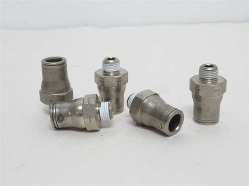 Parker 68PLM-6-2; Male Connector; 3/8" Tube x 1/8MNPT