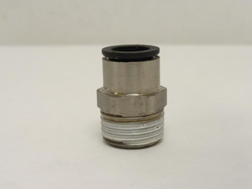 Legris 3101 12 21; Lot-6 Brass Connector; 12mm Tube x 1/2BSPT