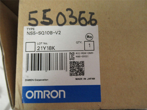Omron NS5-SQ10B-V2;  Color Screen 5.7" TFT 320 X 240 24 VDC