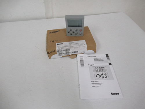 Lenze E82ZBC;  KeyPad 8 Button Text Display