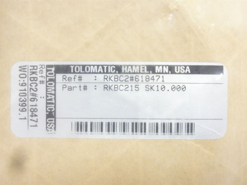 Tolomatic RKBC215-SK10; Cylinder Rebuild/Repair Kit