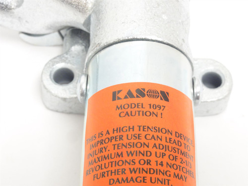 Kason 1097; Spring Action Door Closer; Zinc Plate