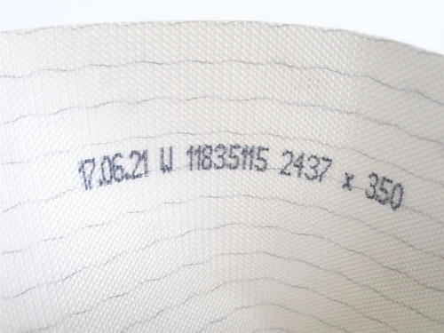 Wipotec 11835115; Coated Rubber Belt; 350mm Wide x 1200mm Long