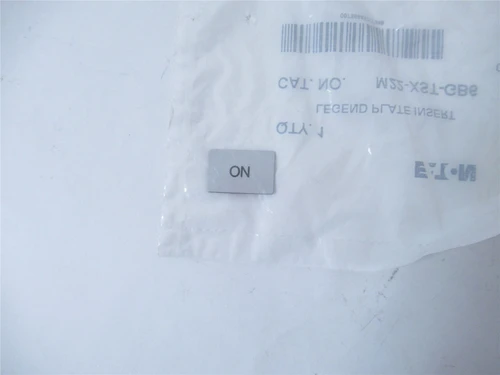 Eaton M22-XST-GB6; Legend Plate Insert - "ON"