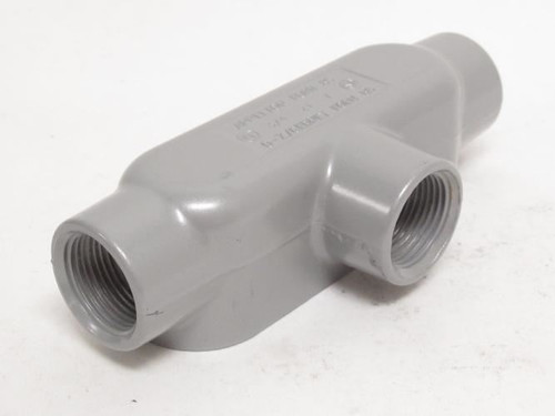 Appleton T75A; Aluminum Conduit Body; Type: T;  3/4" Threads