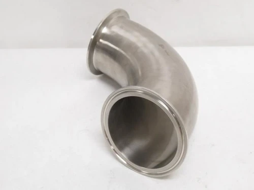 Industry-Std 11D016; Elbow; 90Deg; SS-304; 3" Clamp