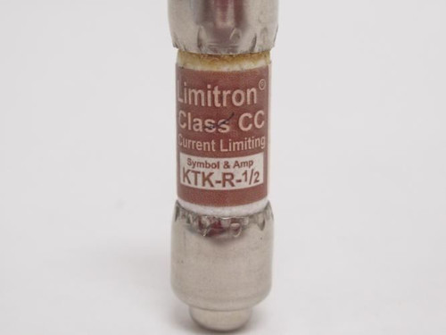 Bussmann KTK-R-1/2; Limitron Fuse; 1/2A; 600V; Class: CC