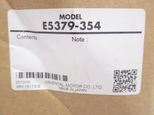 Oriental E5379-354; Gearmotor 7.5:1 Ratio; 3Ph; 200/220/230VAC