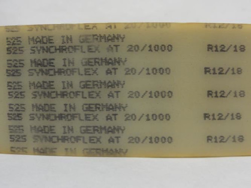 Continental 50AT20/1000; Timing Belt; 50 Teeth; 1000mm Length