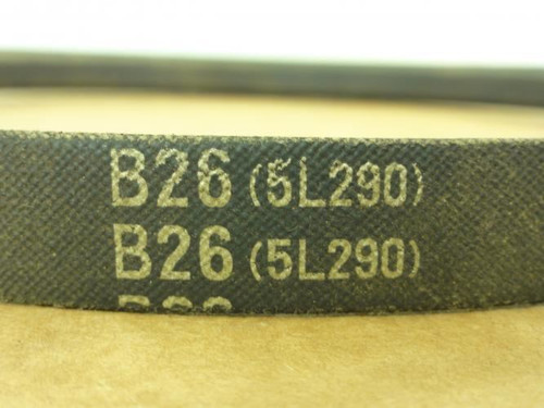 Jason B26(5L290); Lot-2 Multi Plus V-Belt; 29"L; 21/32" Top W