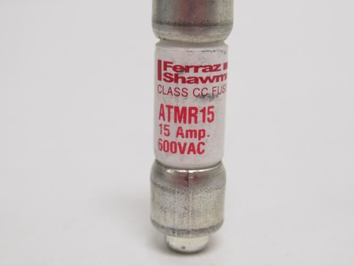 Ferraz ATMR15; Fast Acting Fuse; 15A; 600VAC/VDC