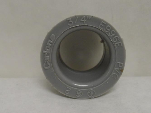 Carlon E996E; Lot-10; PVC Box Adaptors; Size: 3/4"