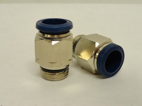 Alpha 87000-08-06; Lot-2; Male PTC; # 8 Tube x 3/8" Thread