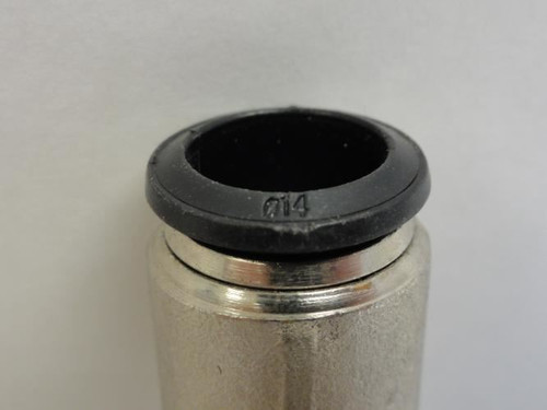 Alpha 50110N-14-1/2; Male Elbow 90Deg; 14mm Tube x 1/2 BSPT