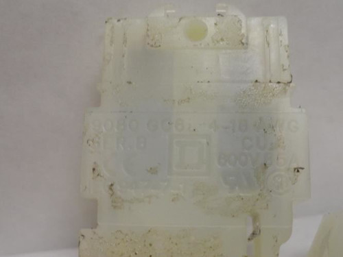 Square D 9080GC6; Lot-2; Terminal Blocks; 85 Amp; 600V