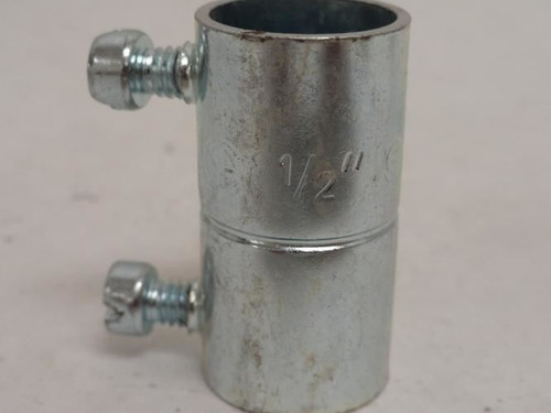 Industry-Std 5XC27; Lot-10; EMT Set Screw Coupling Size: 1/2"