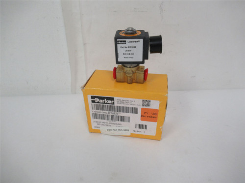 Parker E121K63-2995-481865A2; Solenoid Valve 2 Way 1/4" 24VAC