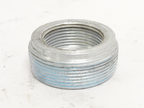 OZ-Gedney RB328S; Steel Reducing Bushing; 1-1/2 X 1NPT