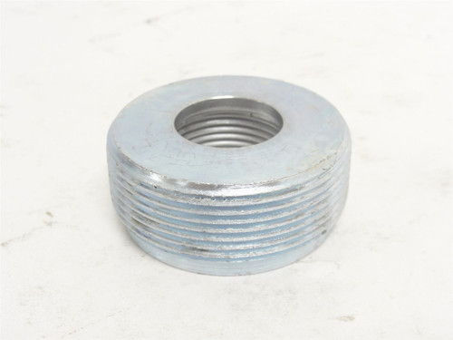 OZ-Gedney RB333; Steel Reducing Bushing; 2NPT x 1NPT