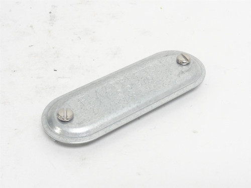 Appleton 370; Form 7 Conduit Steel Cover; Size: 1"