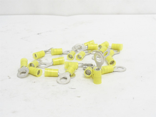 Panduit PN10-14R-L; Lot-22 Ring Terminal Connectors; 10-12AWG