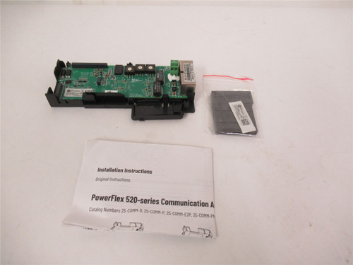 Allen-Bradley 25-COMM-E2P;  Ethernet/IP Adaptor 5VDC 600MA