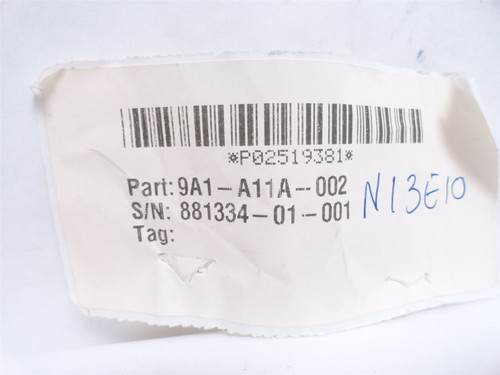 Magnetrol 9A1-A11A-002; Transducer Probe; 7/8"OD; 3/4NPT