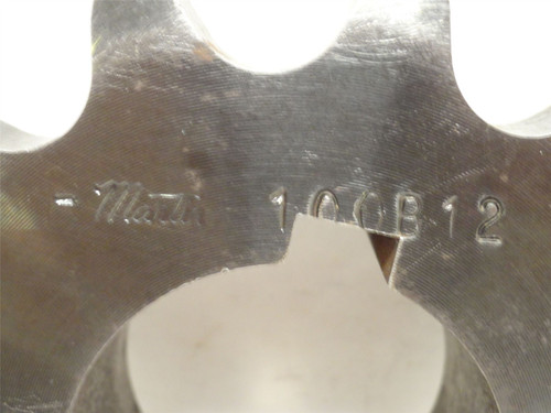 Martin 100B12X2-1/4; Sprocket #100; 12 Teeth; 2-1/4"ID