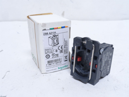 Schneider ZB5-AZ104; Switch Blocks W/Body Fixing Collar; 2-NC